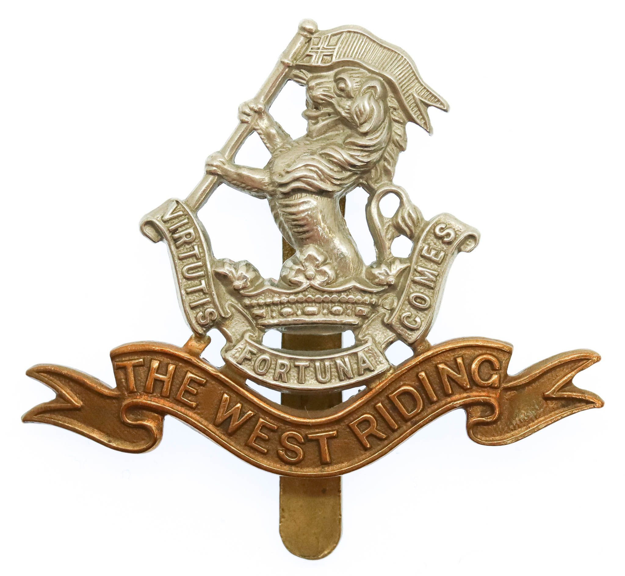 West Riding Regiment (Duke of Wellington's) Cap Badge