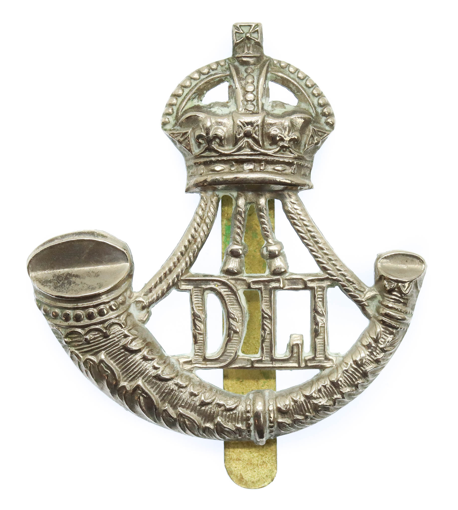 Durham Light Infantry (D.L.I.) Cap Badge - King's Crown