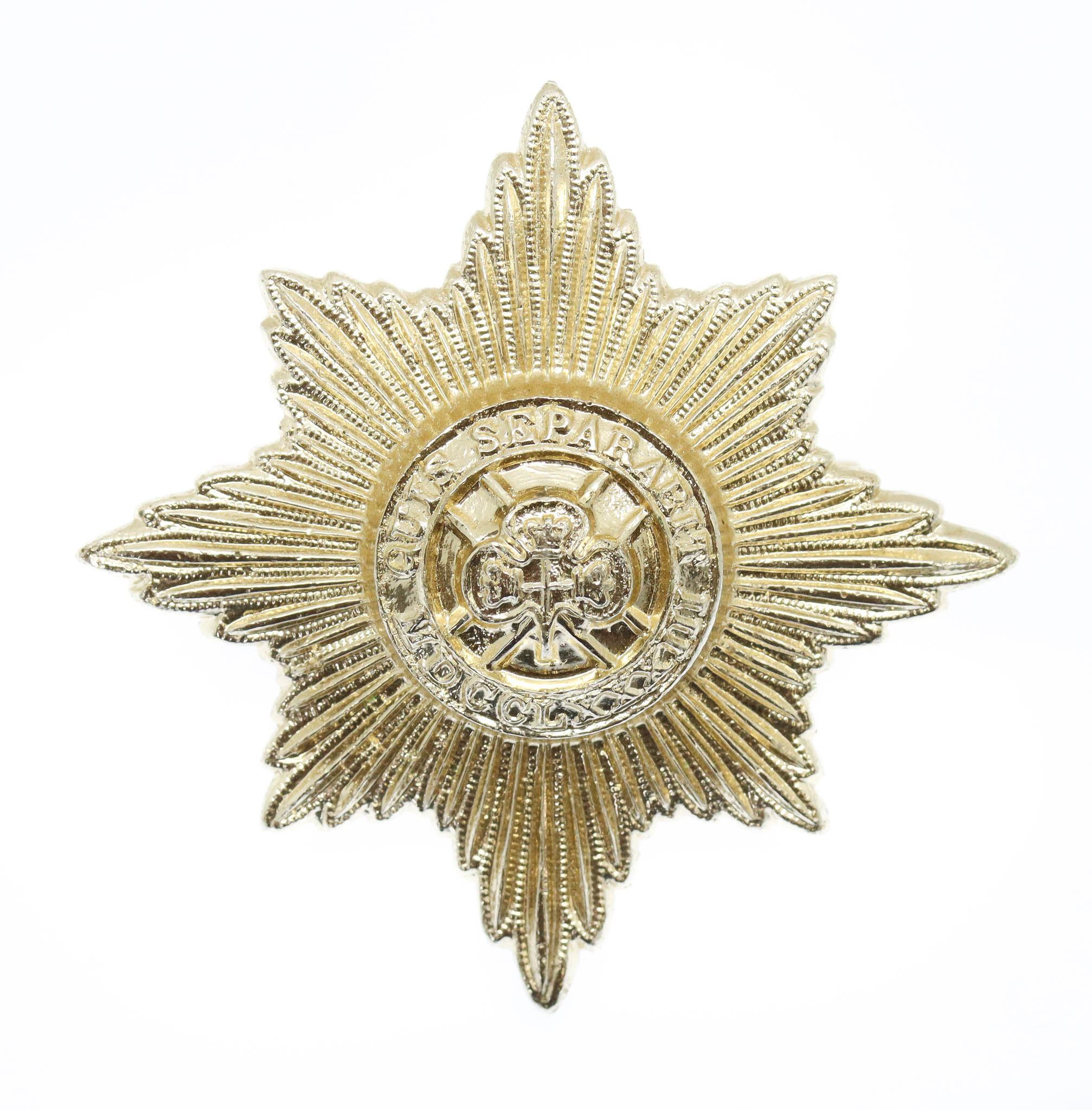 Irish Guards Anodised (Staybrite) Cap Badge