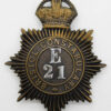 Bristol Constabulary Night Helmet Plate - King's Crown (E21)