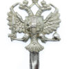 Queen's Dragoon Guards Chrome Cap Badge