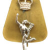 Royal Corps of Signals Anodised (Staybrite) Cap Badge