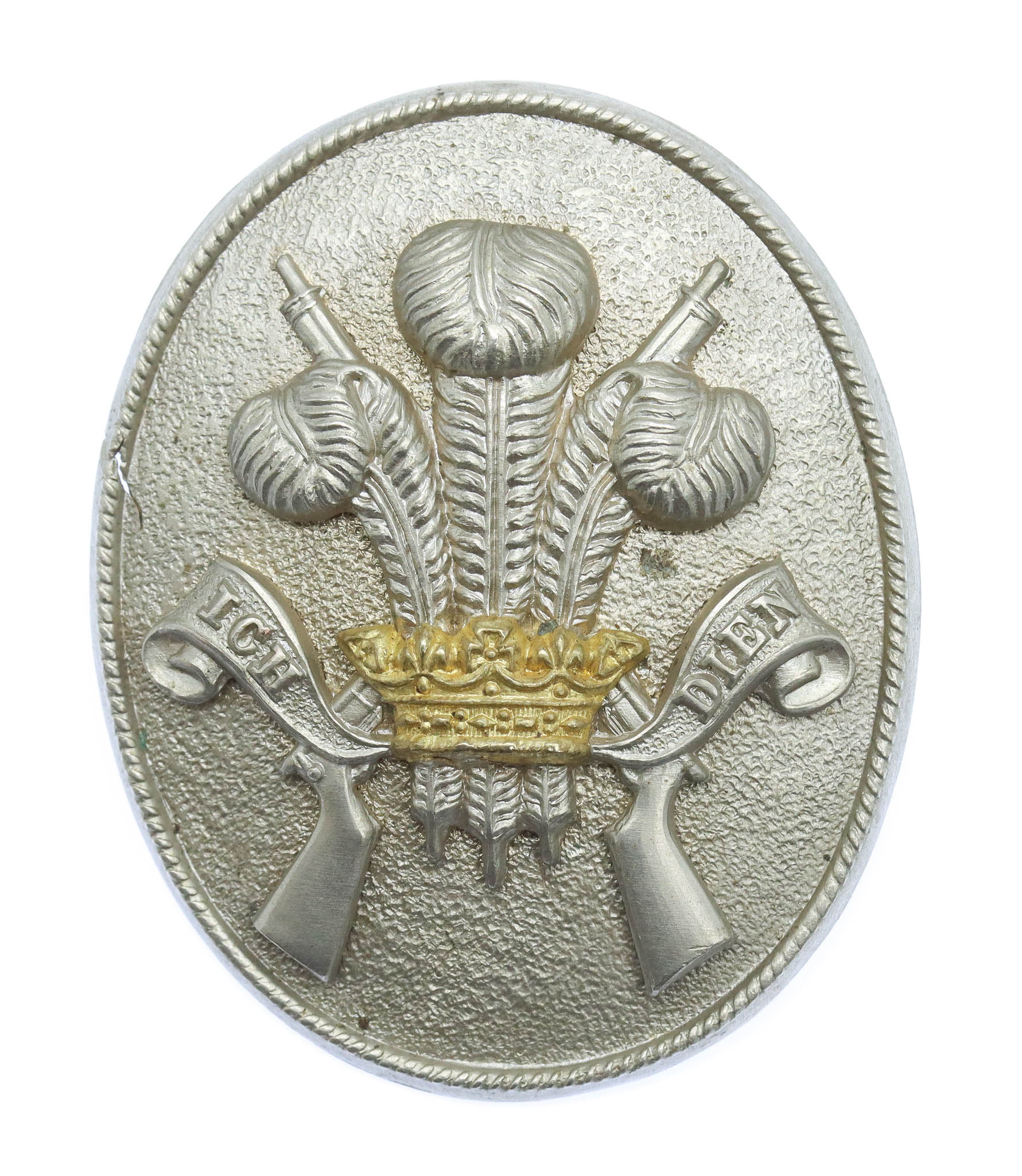 3rd Carabiniers N.C.O.'s Bi-Metal Arm Badge