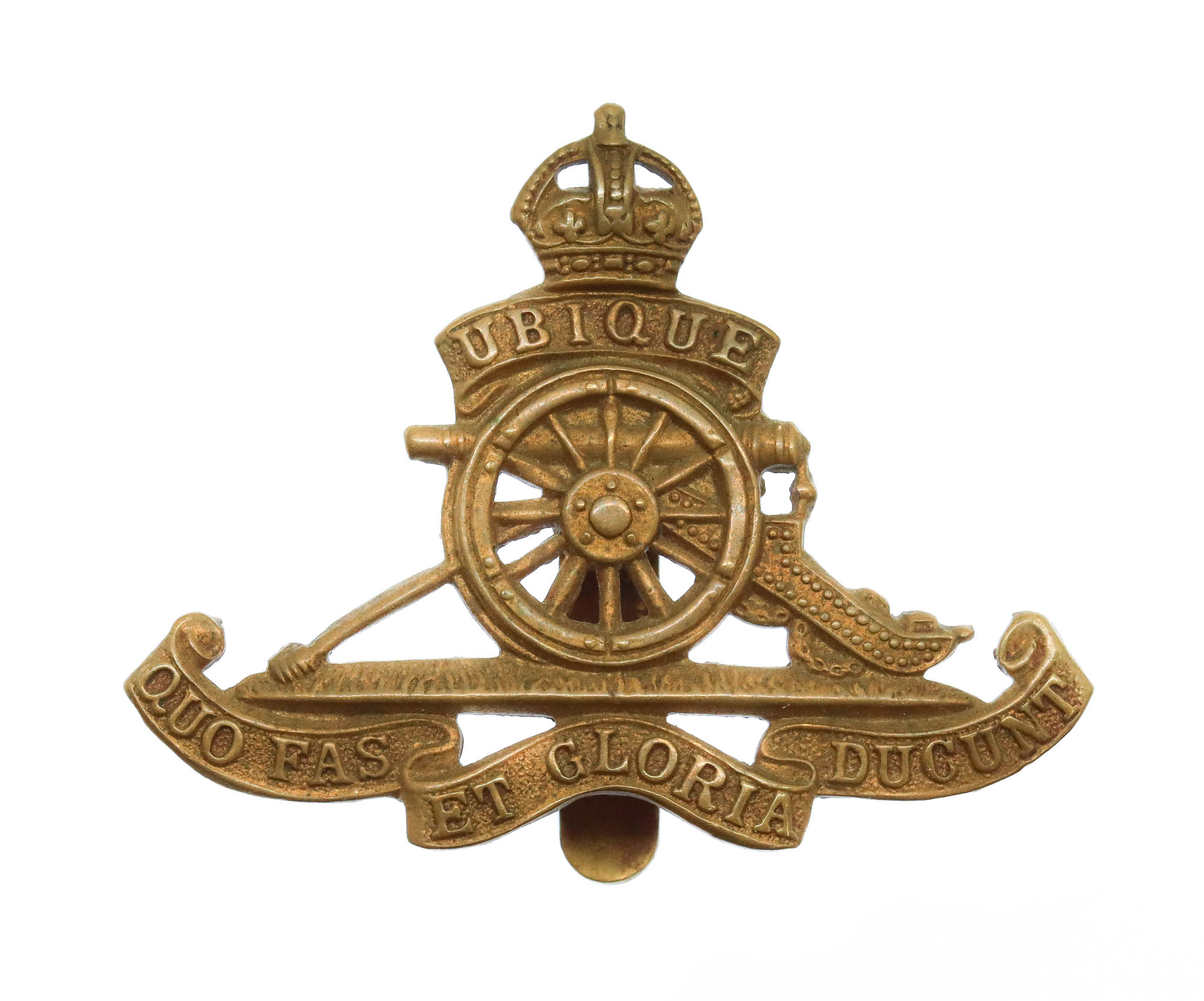 Royal Artillery Beret Badge - King's Crown