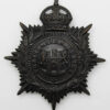 Northampton Borough Police Night Helmet Plate - King's Crown