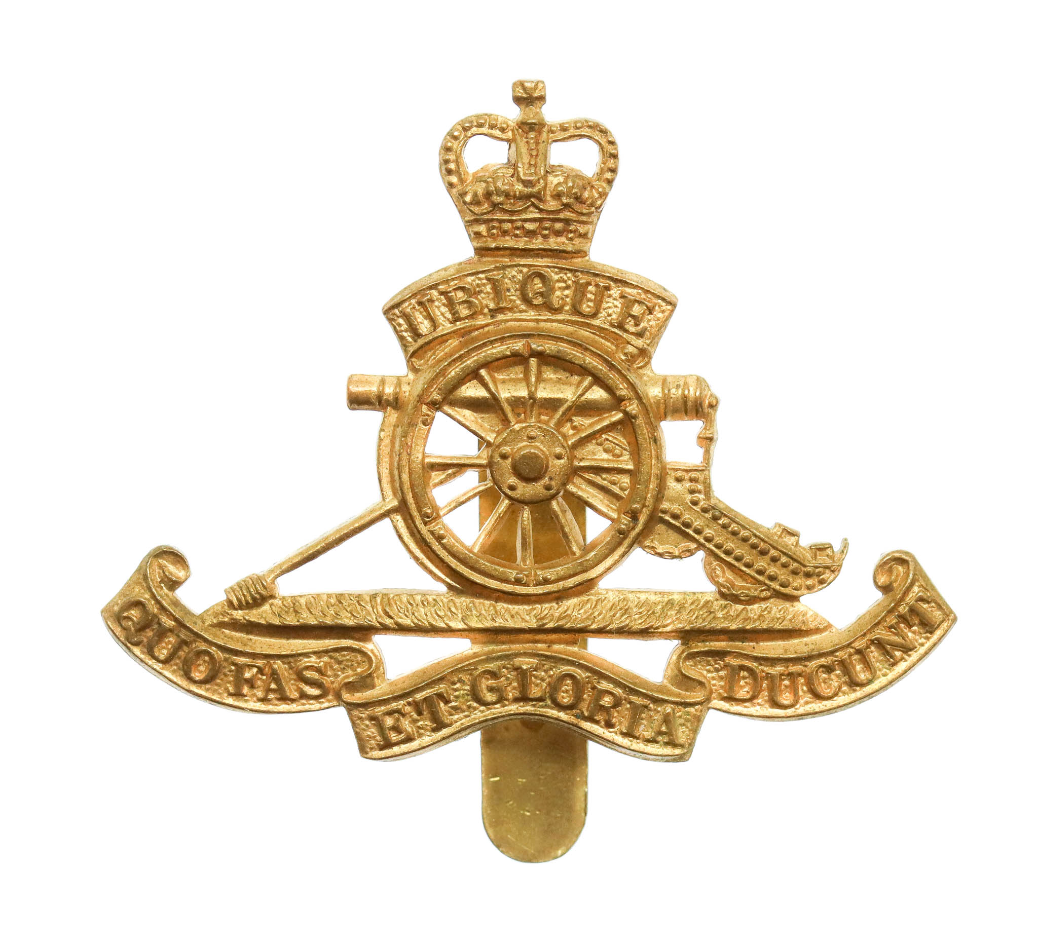 Royal Artillery Beret Badge - Queen's Crown