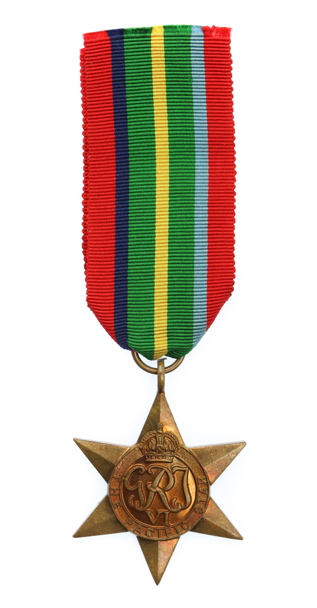WW2 Pacific Star Medal - Full Size