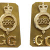 Pair of Grenadier Guards Anodised (Staybrite) Shoulder Titles