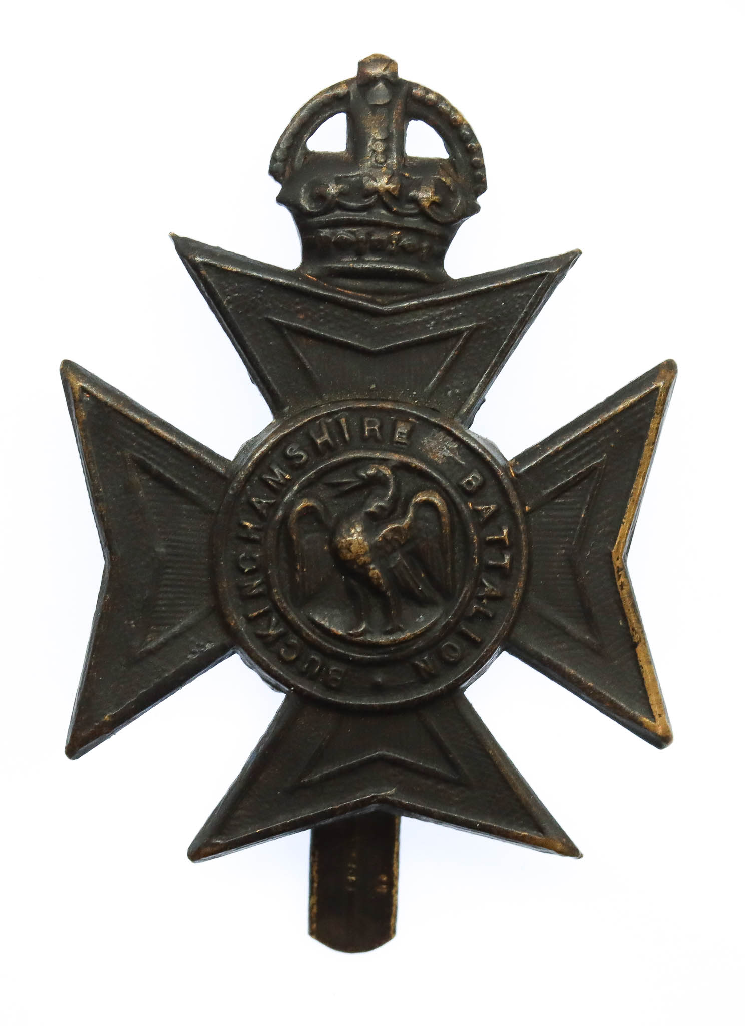 Buckinghamshire Battalion Cap Badge - King's Crown