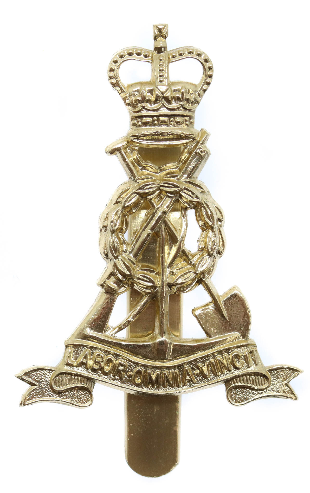 Pioneer Corps Anodised (Staybrite) Beret Badge
