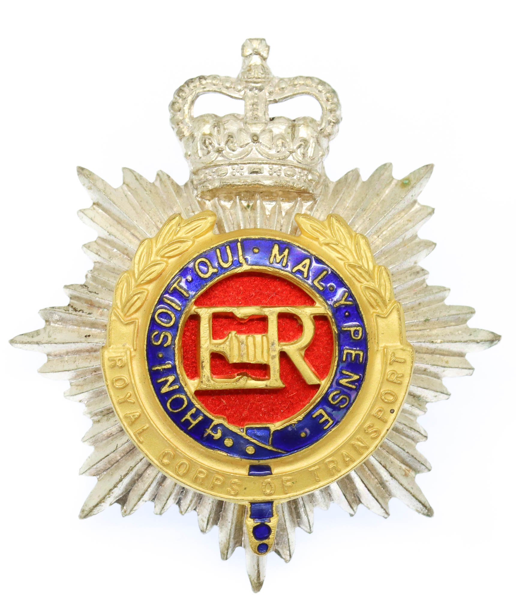 EIIR Royal Corps of Transport (R.C.T.) Officer's Cap Badge