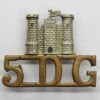 5th Dragoon Guards (Castle/5.D.G.) Shoulder Title