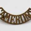 Queen's Own Cameron Highlanders (CAMERONS) Shoulder Title