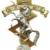 Royal Electrical & Mechanical Engineers (R.E.M.E.) Anodised (Staybrite) Cap Badge
