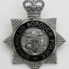 Birkenhead Borough Police Senior Officer's Enamelled Cap Badge 