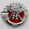 Duke of Cornwall's Light Infantry Anodised (Staybrite) Cap Badge