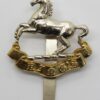 Liverpool University O.T.C. Anodised (Staybrite) Cap Badge