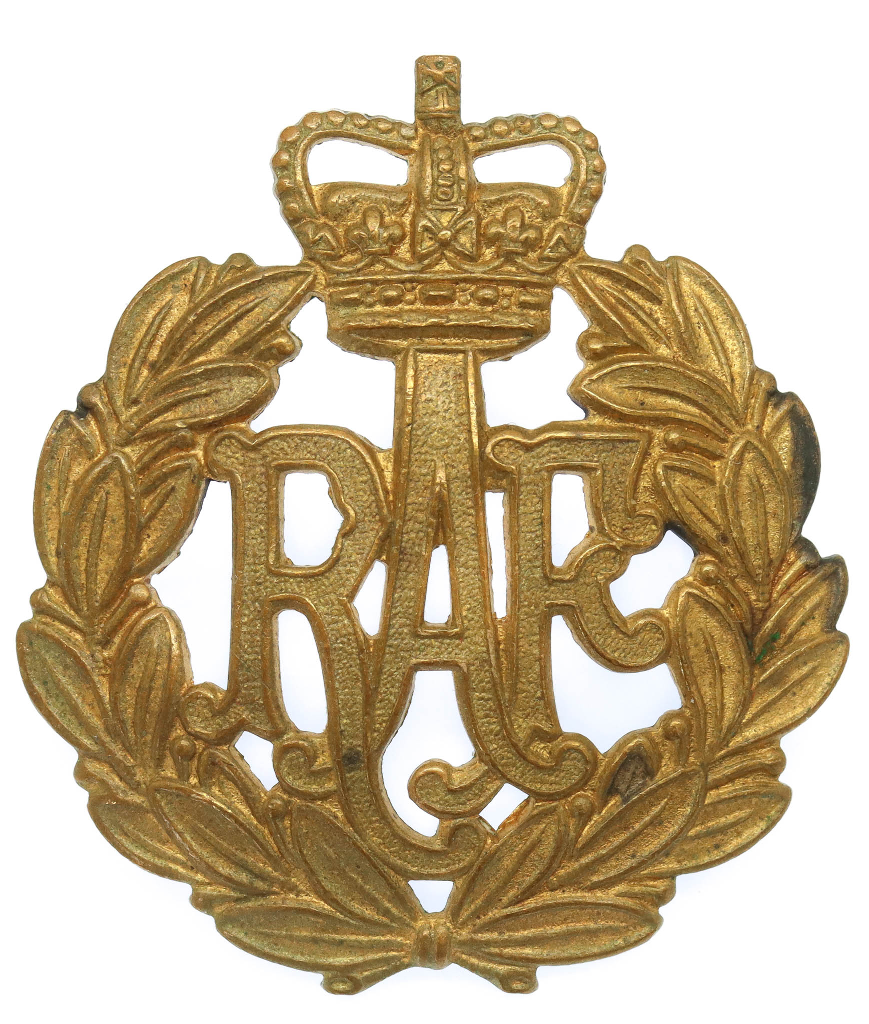 Royal Air Force (R.A.F.) Cap Badge - Queen's Crown