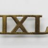 9th Lancers (IXL) Shoulder Title