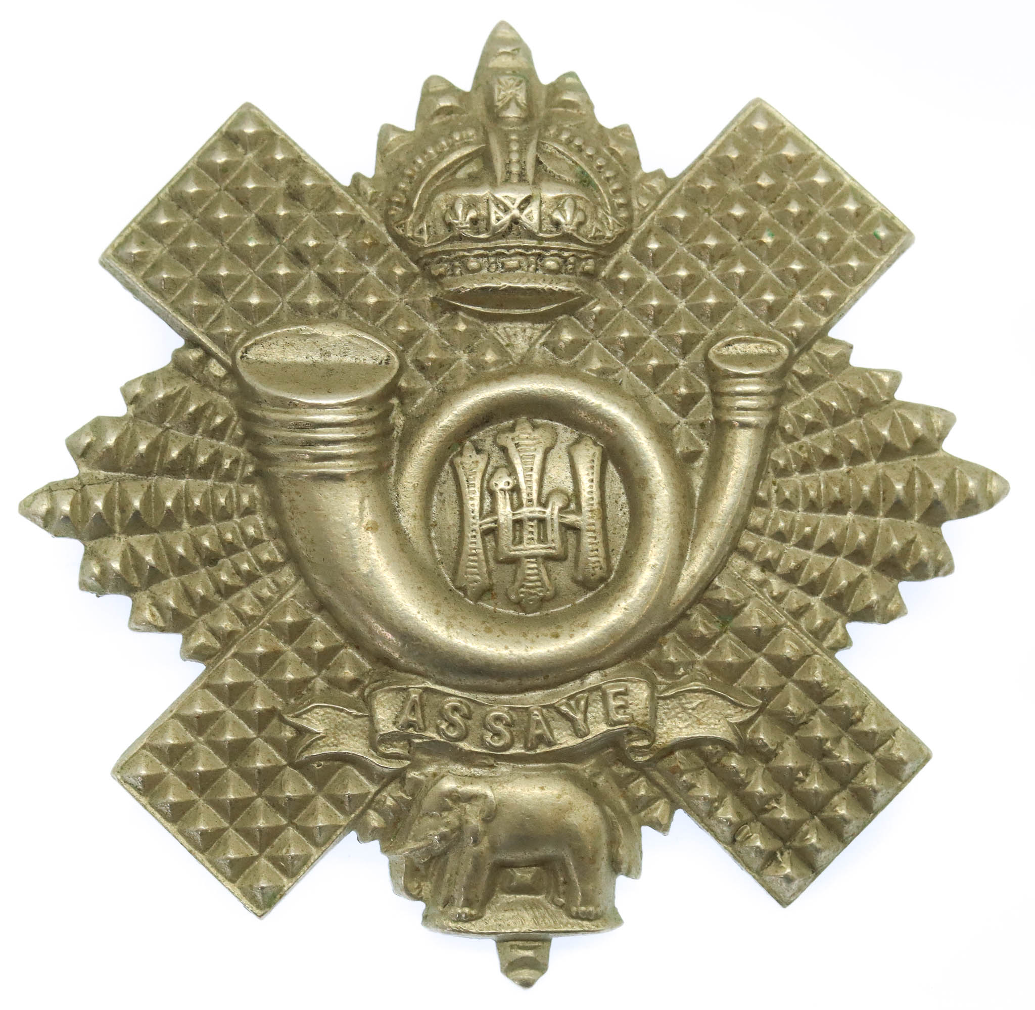 Highland Light Infantry (H.L.I.) Cap Badge - King's Crown