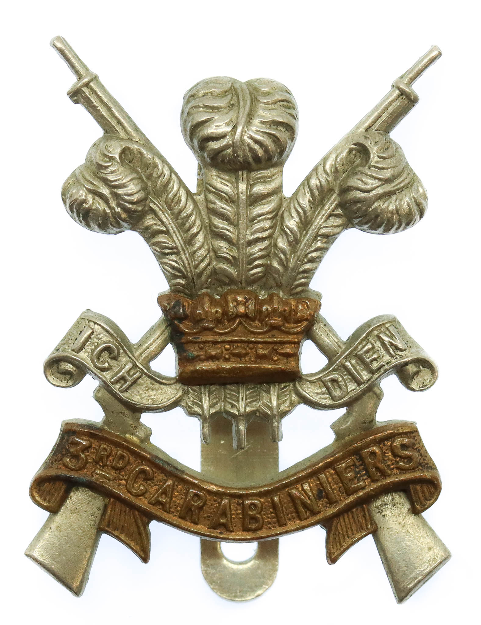 3rd Carabiniers (Prince of Wales's Dragoon Guards) Cap Badge