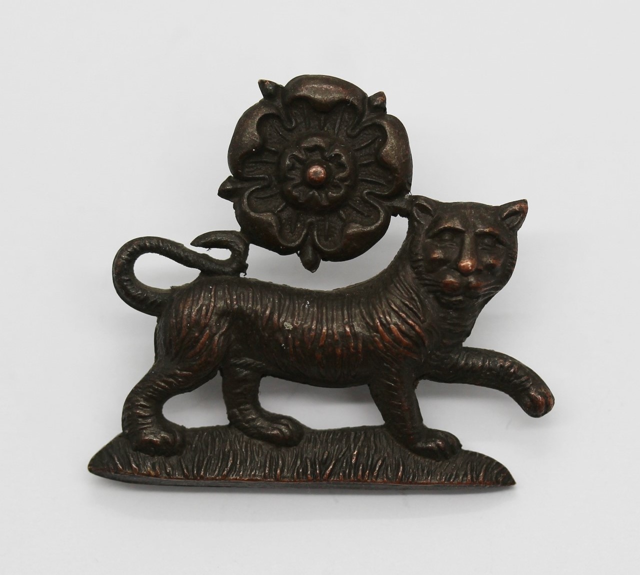 York & Lancaster Regiment Officer's Service Dress Collar Badge