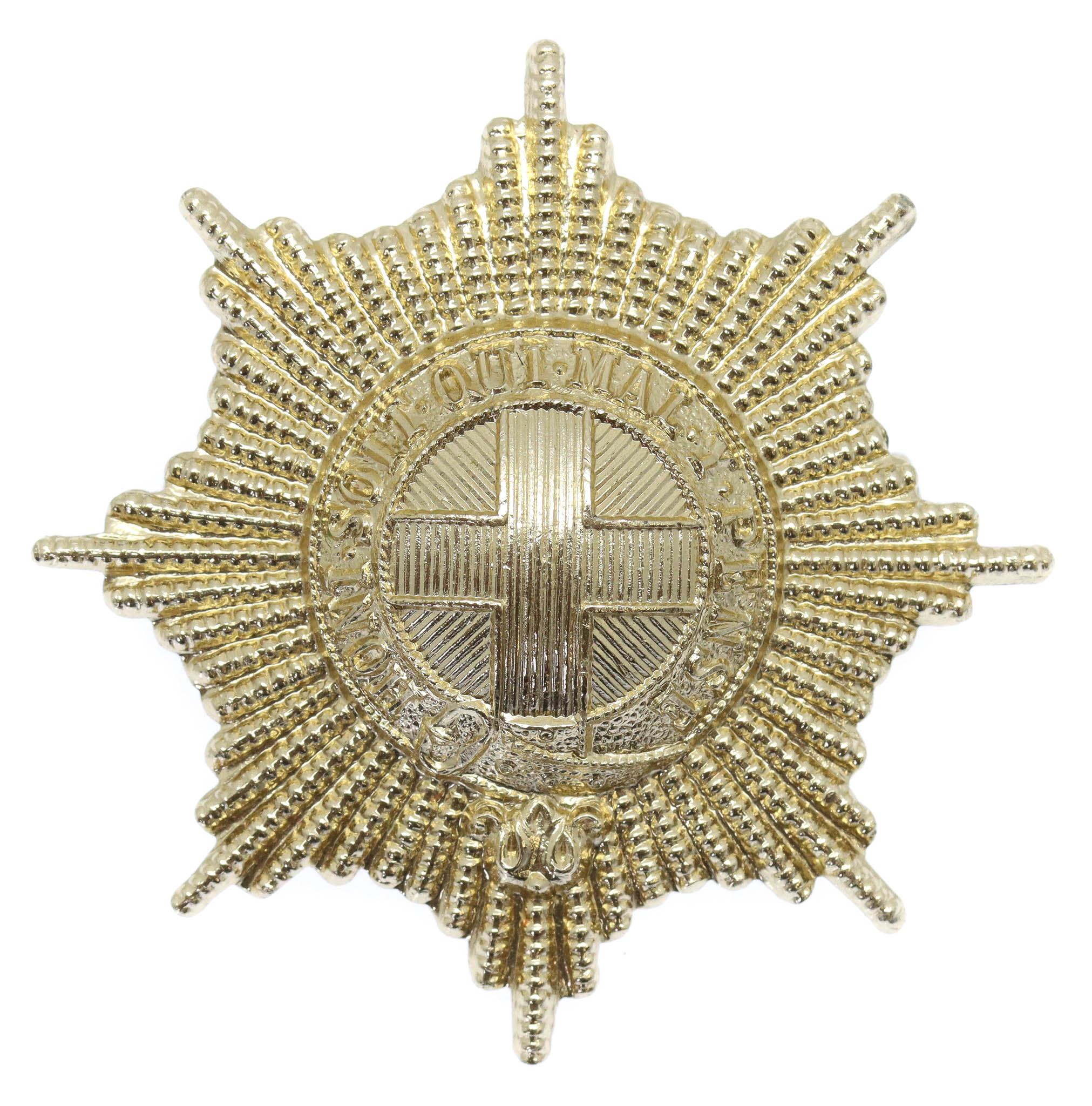 Coldstream Guards Anodised (Staybrite) Cap Badge