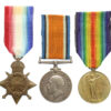 Rare Native Gurkha Officer's WW1 1914-15 Star Medal Trio - Jemadar (Later Subedar) Balandhar Rai, 2/7th Gurkha Rifles