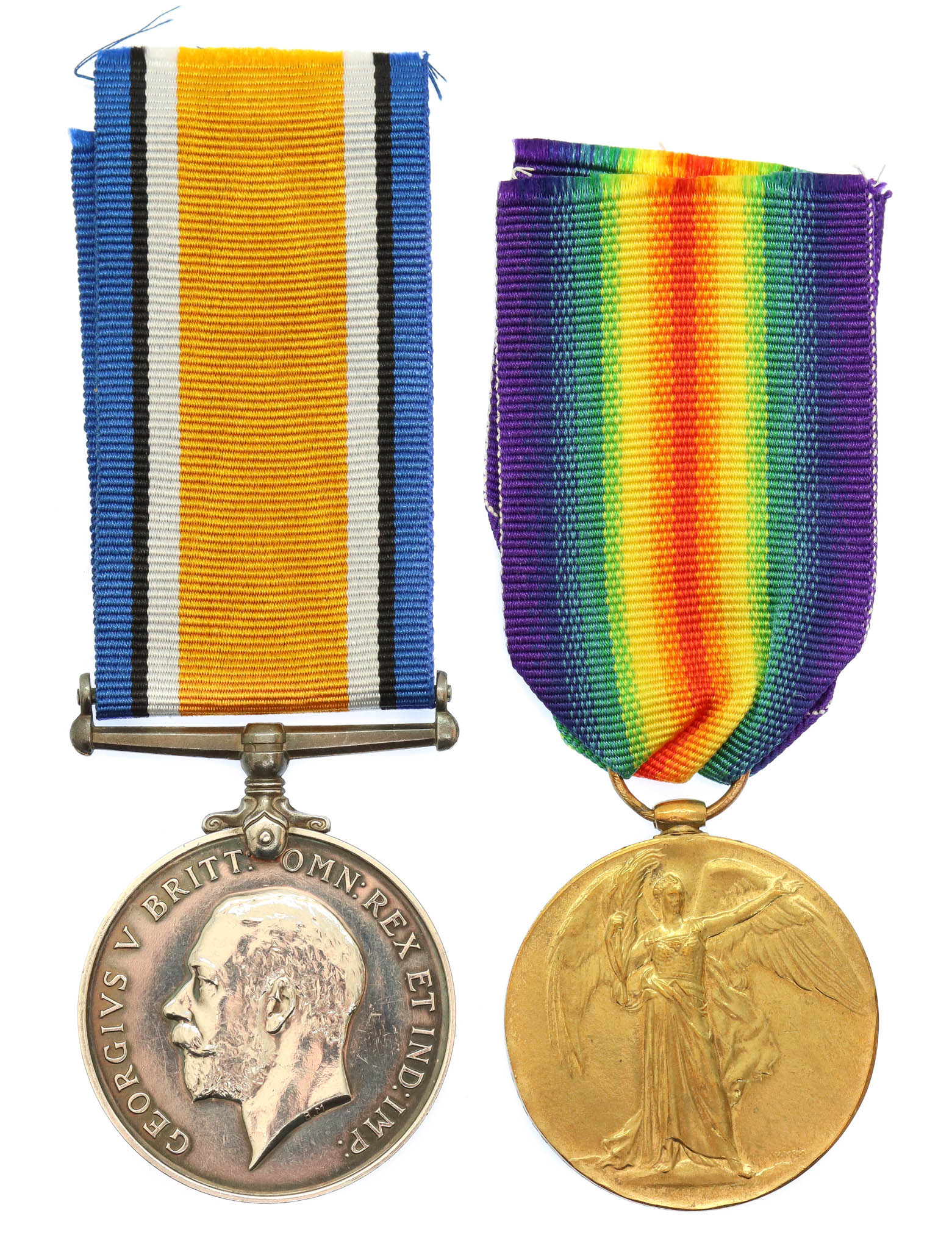 WW1 British War & Victory Medal Pair - Pte. S. Butler, Loyal North Lancashire Regiment
