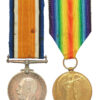 WW1 British War & Victory Medal Pair - Pte. H.G.T. Major, Durham Light Infantry