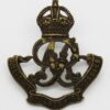 Queen's Own Oxfordshire Hussars Cap Badge - King's Crown