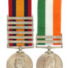 Queen's South Africa (6 Clasps) and King's South Africa (2 Clasps) Medal Pair - Pte. E. Attreed, 1st Bn. Essex Regiment