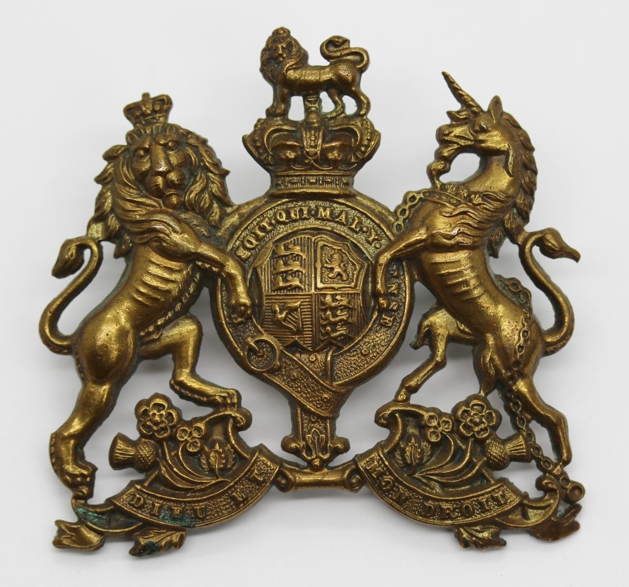 Boer War Royal Home Counties Reserve Regiment Cap Badge