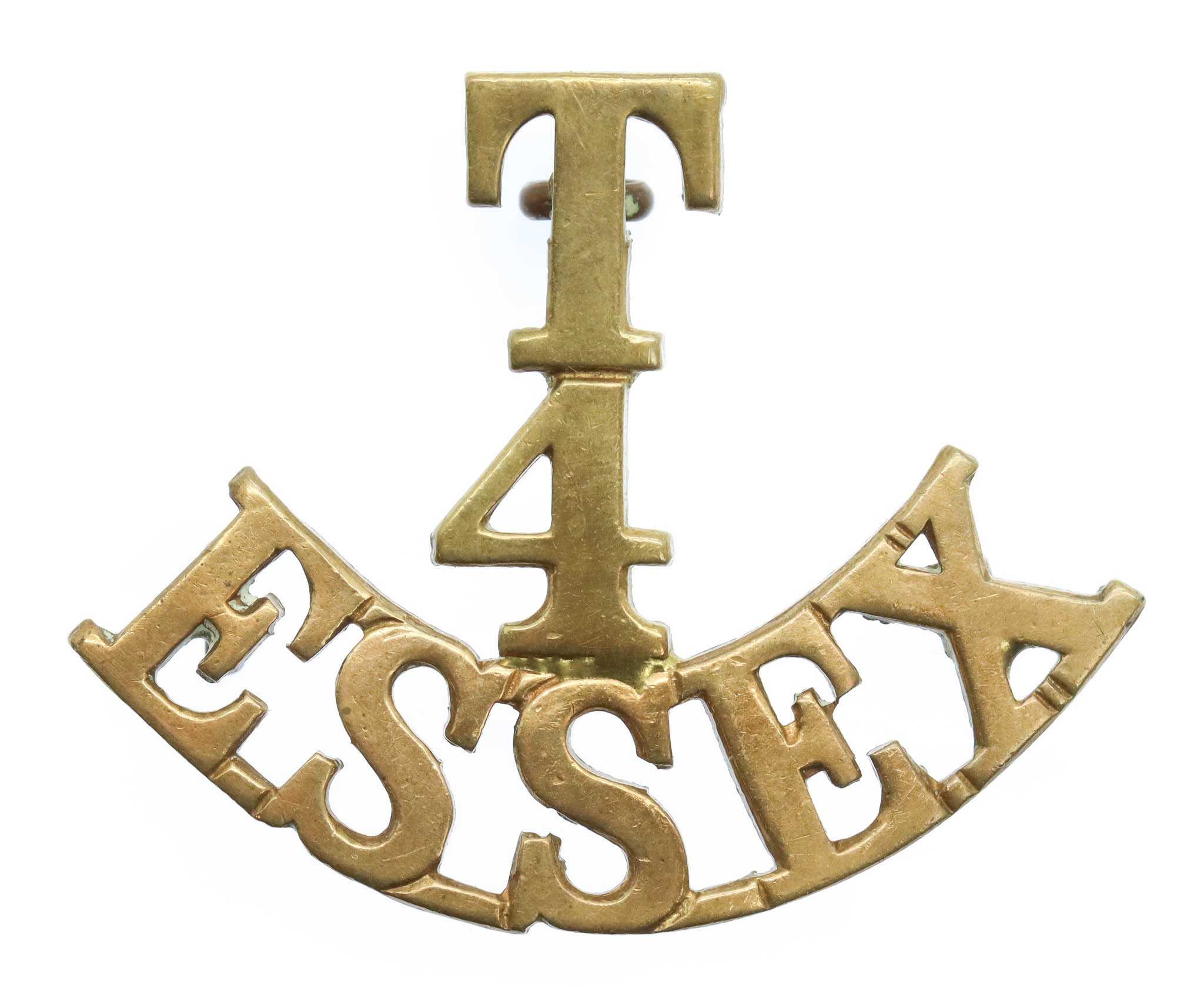 4th Territorial Bn. Essex Regiment (T/4/ESSEX) Shoulder Title