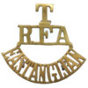 East Anglian Territorials, Royal Field Artillery (T/R.F.A./EAST ANGLIAN) Shoulder Title