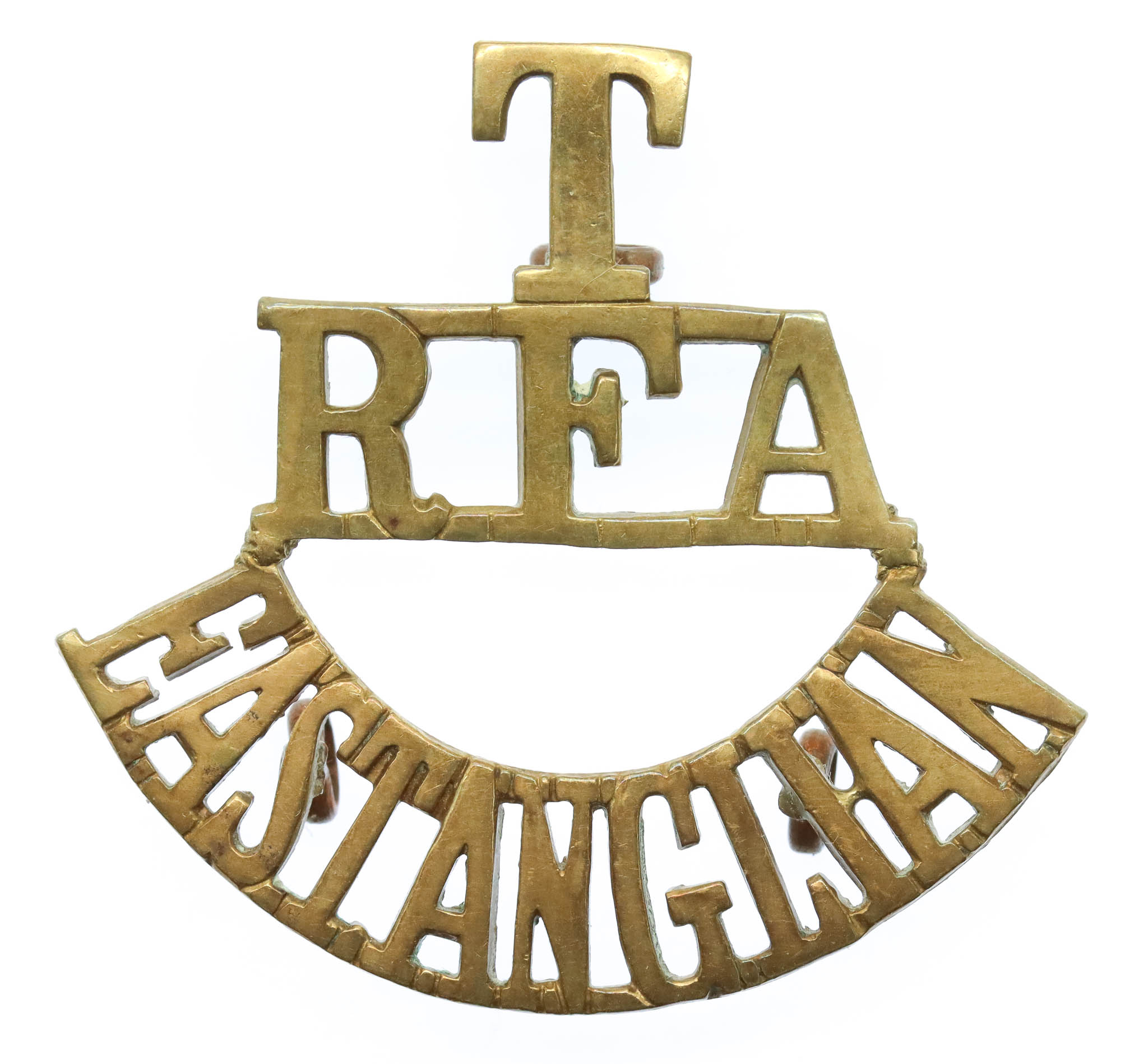 East Anglian Territorials, Royal Field Artillery (T/R.F.A./EAST ANGLIAN) Shoulder Title