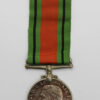 WW2 Canadian Issue Defence Medal (Silver)