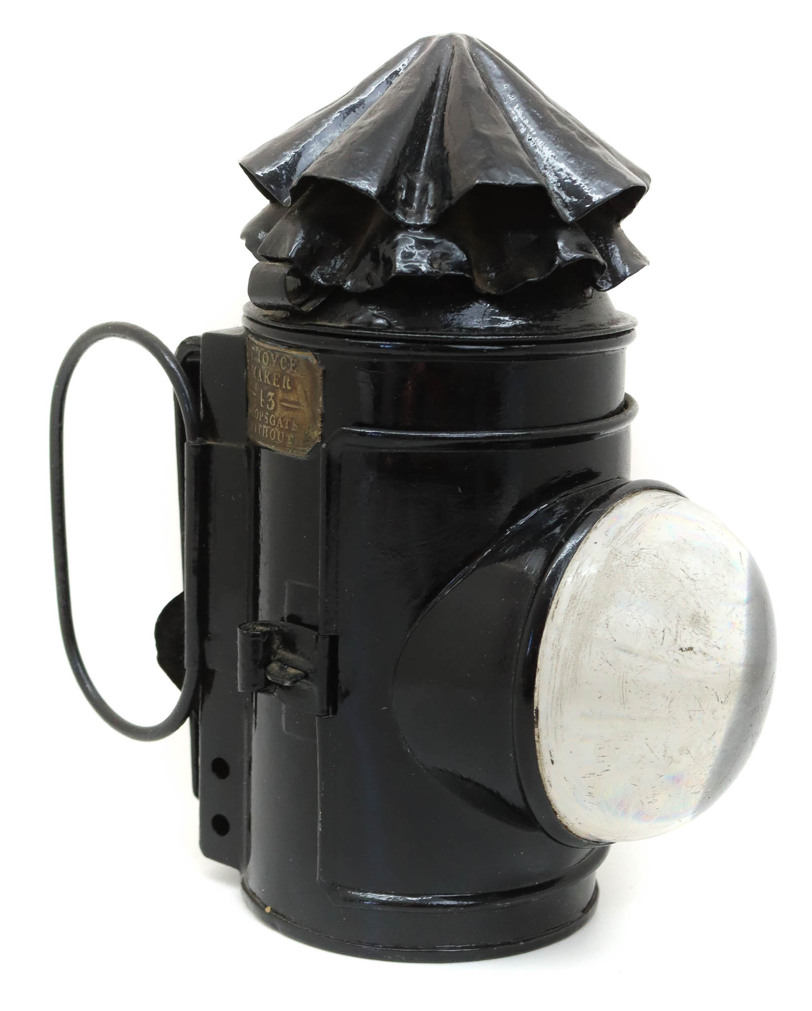 Victorian Police Two Tier 'Bullseye' Lantern by T. Joyce