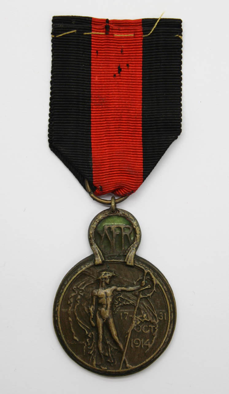 Belgium WW1 Yser Medal 1914