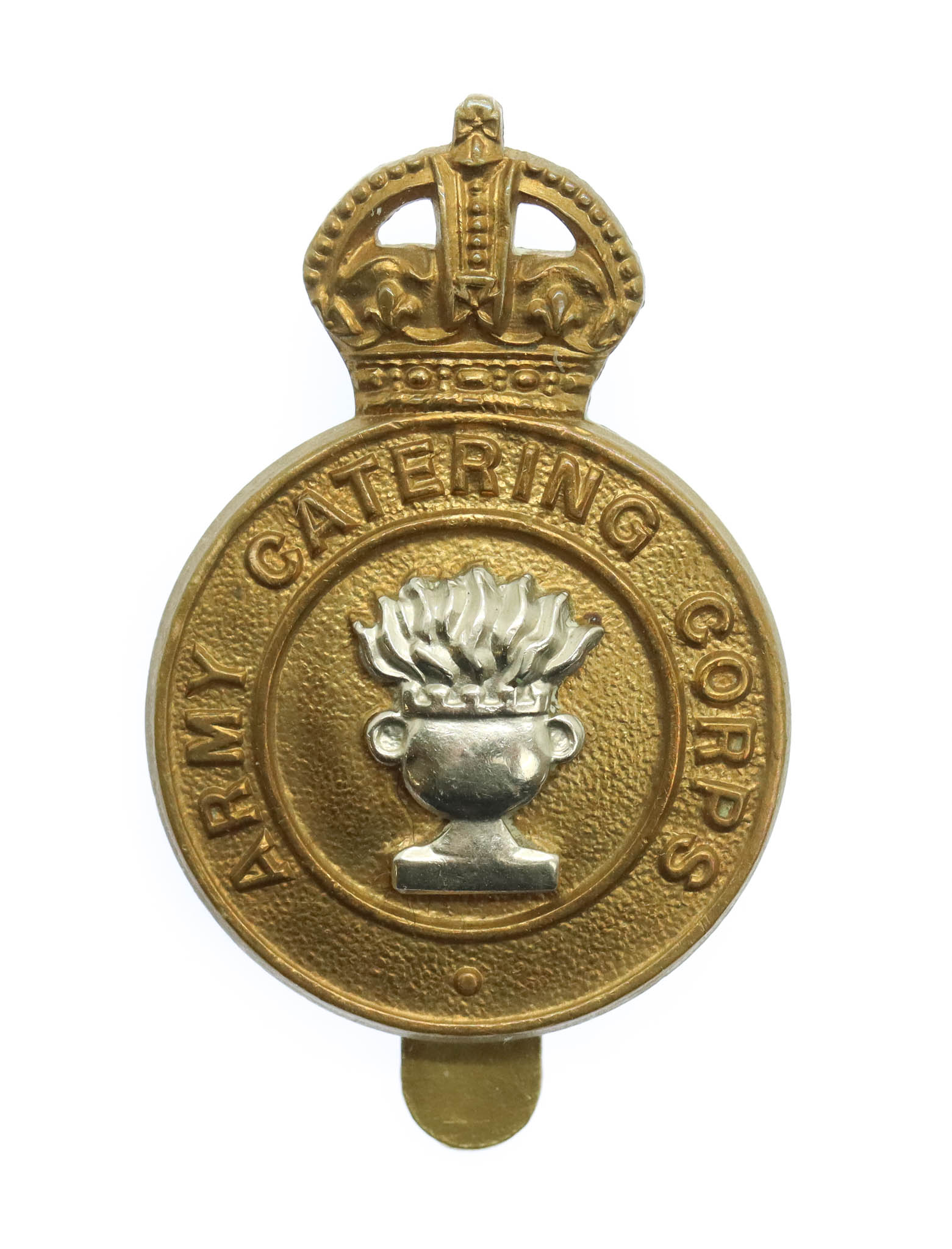 Army Catering Corps Cap Badge - King's Crown