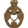 Royal Electrical & Mechanical Engineers (R.E.M.E.) Officer's Service Dress Cap Badge - King's Crown (1st Pattern)