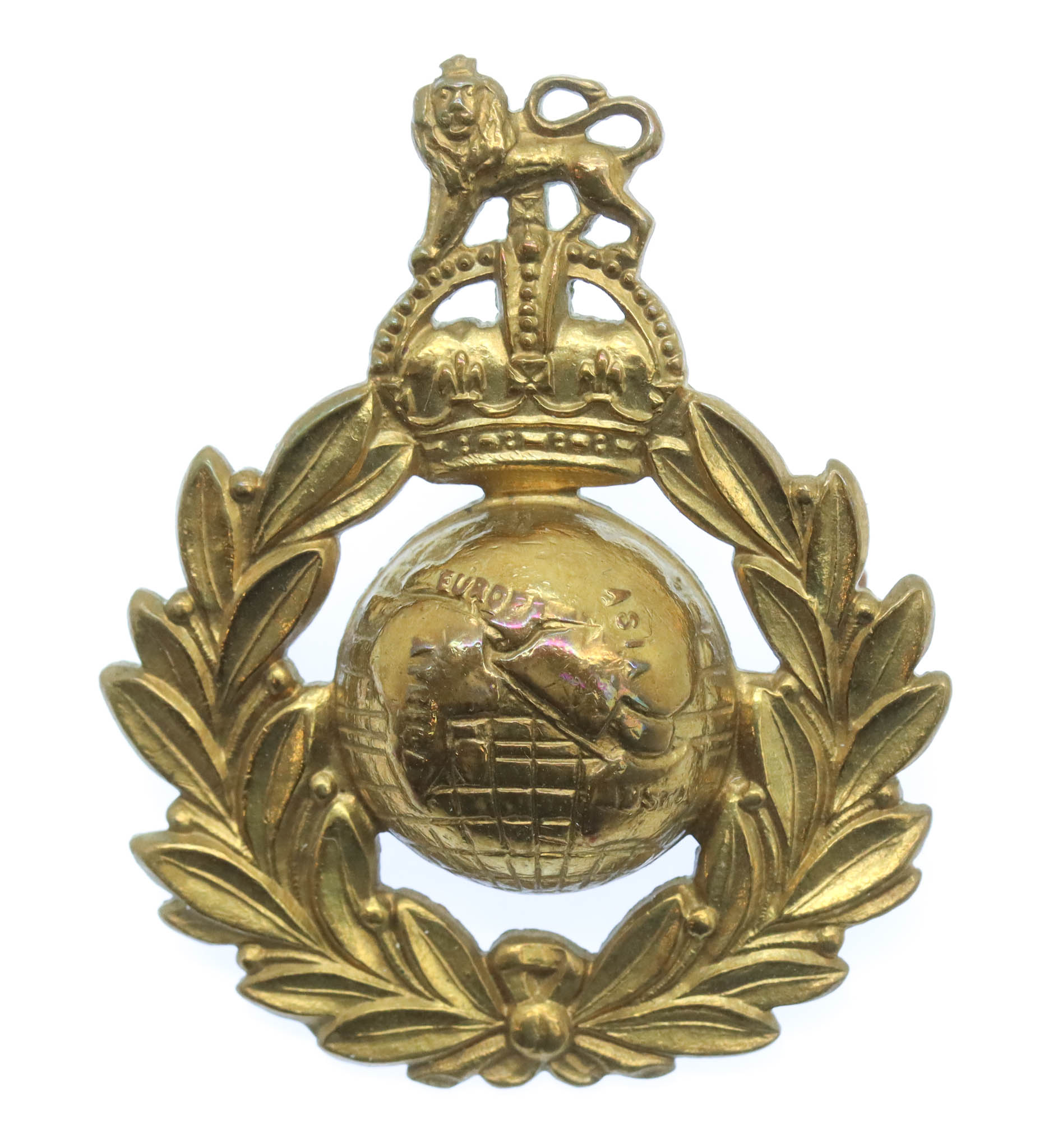 Royal Marines Cap Badge - King's Crown