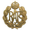 Royal Air Force (R.A.F.) Cap Badge - King's Crown