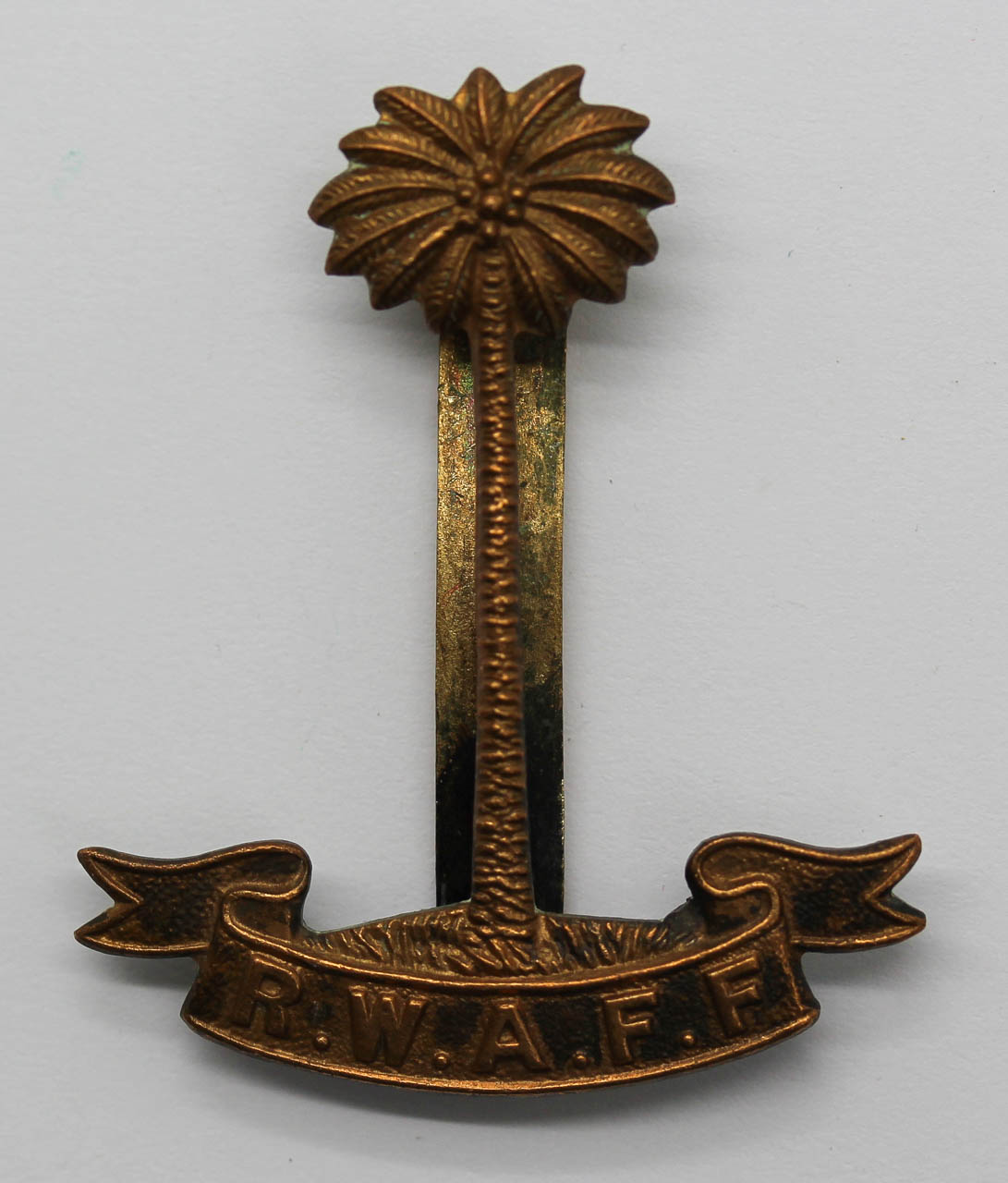 Royal West African Frontier Force (R.W.A.F.F.) Cap Badge