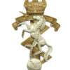 Royal Electrical & Mechanical Engineers (R.E.M.E.) Cap Badge - King's Crown (2nd Pattern)