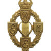 Royal Electrical & Mechanical Engineers (R.E.M.E.) Cap Badge - King's Crown (1st Pattern)