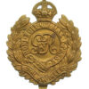 George V Royal Engineers Economy Cap Badge (Non Voided Centre)