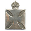 Royal Army Chaplains Department WW1 Silvered Cap Badge (Ludski & Son)