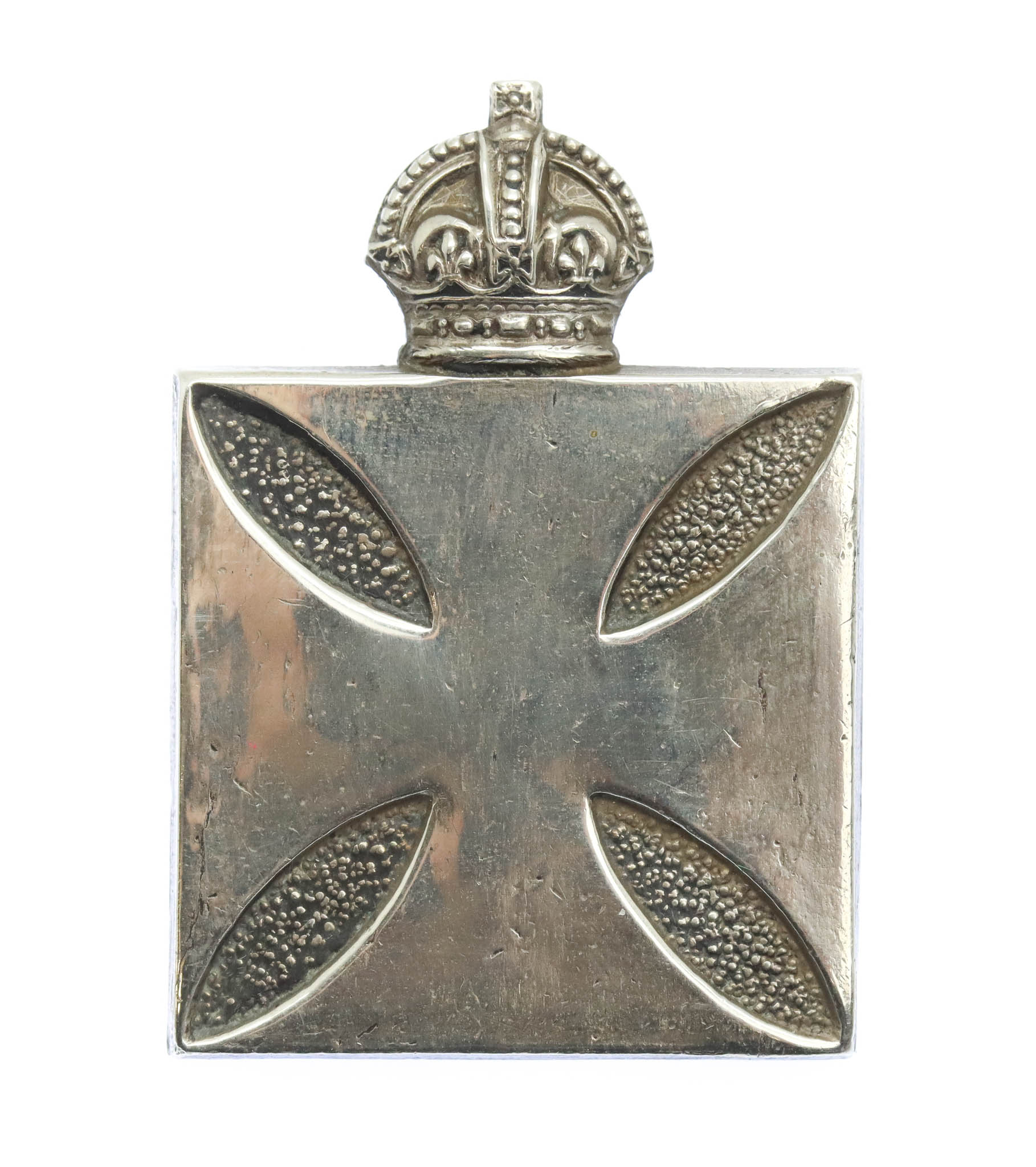 Royal Army Chaplains Department WW1 Silvered Cap Badge (Ludski & Son)