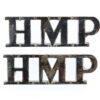 Pair of H.M. Prison Service (H.M.P.) Shoulder Titles